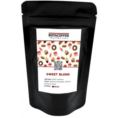 BotaCoffee Sweet Blend zrnková 70 g – Hledejceny.cz