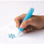 Třpytivá kreativní lepidla na sklo Zimní království 9 ks – Zboží Dáma