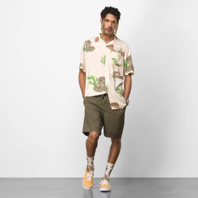 Vans MN RANGE RELAXED ELASTIC short grape leaf – Zboží Mobilmania