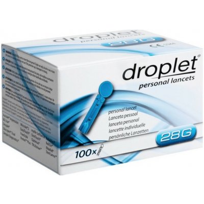 LANCETY DROPLET JEDNORÁZOVÁ,100KS – Zboží Dáma
