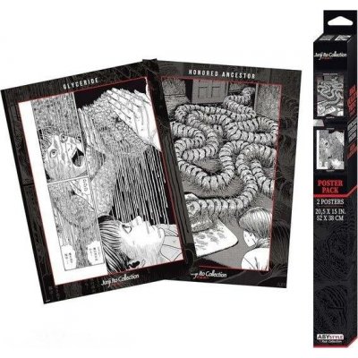 ABYSTYLE JUNJI ITO Sada 2 plakátů 52 x 38 cm – Hledejceny.cz