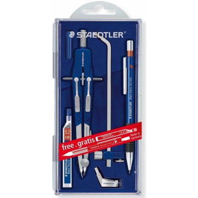 STAEDTLER Kružítková sada Mars Comfort 4 ks mikrotužka grafické tuhy od 691  Kč - Heureka.cz