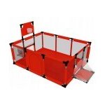 Doris ohrádka pro děti hrací centrum Red A_BRIFF00123 – Zboží Dáma