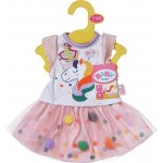 Zapf Creation BABY born Tutu šatičky jednorožec 43 cm – Sleviste.cz