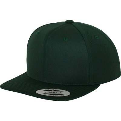 Flexfit Flexfit 6089M Snapback 6 panelová COT556089x8099-spruce Zelená smrková – Zboží Dáma