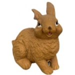 Dekorace Zajíc sedící 6,5 cm – Hledejceny.cz