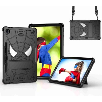Protemio Spider Obal na tablet pro děti Samsung Galaxy Tab S6 Lite / S6 Lite 2022 64559 černý – Zboží Mobilmania