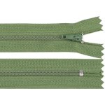 Pro Háčkování Spirálový zip pinlock No 3 délka 20 cm lahvově zelený – Hledejceny.cz