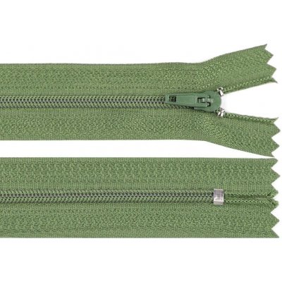 Pro Háčkování Spirálový zip pinlock No 3 délka 20 cm lahvově zelený – Hledejceny.cz
