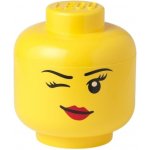 LEGO® Žlutý úložný box Whinky 19 cm