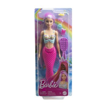 Barbie Mořská panna Panenka Dlouhé vlasy HRR00