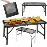 KIK LUARO KX3186 turistický stůl kempingový cateringový skládací stůl 80 x 40 x 66 x 37 cm – Zbozi.Blesk.cz