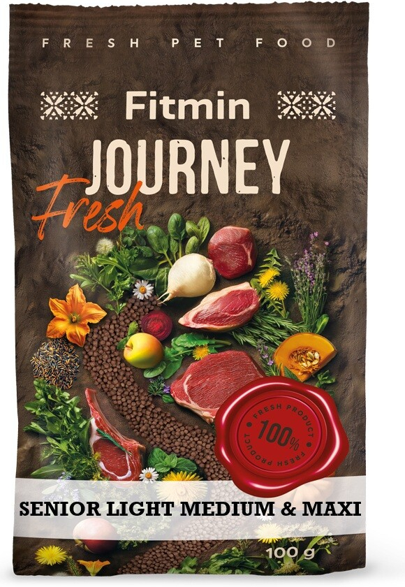 Fitmin Fresh Journey Medium & Maxi Light Senior 100 g