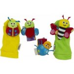 TOMY Europe Lamaze Chrastící ponožky a náramky – Zboží Mobilmania