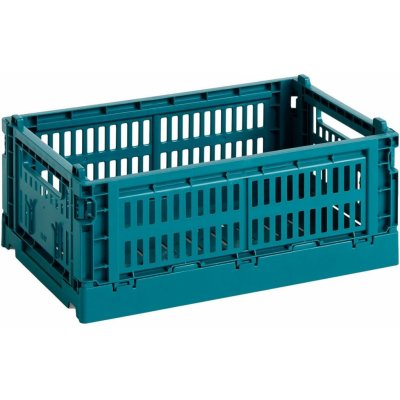 HAY Úložný box Colour Crate S ocean green – Zboží Mobilmania