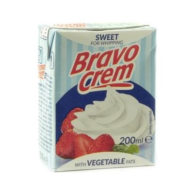 Bravo Crem Rostlinná šlehačka 26,5% 200 ml – Zboží Dáma