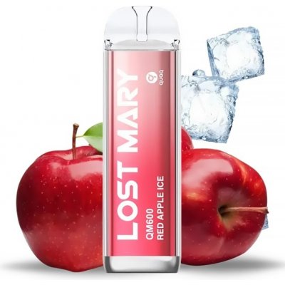 Elf Bar Lost Mary QM600 Red Apple Ice 20 mg 600 potáhnutí 1 ks – Zboží Dáma