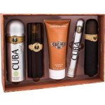 Cuba Gold EDT 100 ml + 100 ml voda po holení + 200 ml sprchový gel + 200 ml deospray + EDT 35 ml dárková sada – Zboží Mobilmania