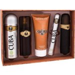 Cuba Gold EDT 100 ml + 100 ml voda po holení + 200 ml sprchový gel + 200 ml deospray + EDT 35 ml dárková sada – Hledejceny.cz