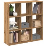 Knihovna dub artisan 69,5x29x103,5 cm kompozit – Zboží Dáma