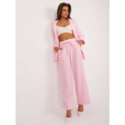 Italy Moda široké kalhoty dhj-sp-a7327tr.28-light pink