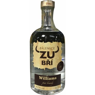 Pálenice Zubří Hruškovice Williams 42% 0,5 l (holá láhev) – Sleviste.cz