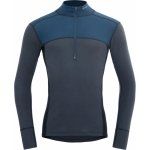 Devold Funkční tričko Lauparen merino 190 Zip Neck M flood/night ink – Hledejceny.cz