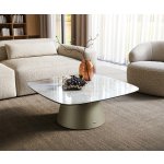 Delife Edge oválný tvar 90×90 cm keramika Onyx Pearl Borna Titanová barva – Zboží Mobilmania