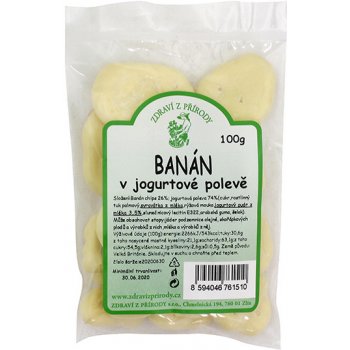 Zdraví z přírody Banán v jogurtu 100 g