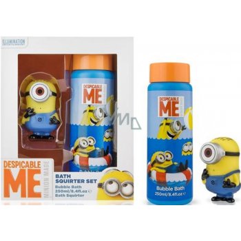 Minions Minions pěna do koupele 250 ml + stříkací postavička dárková sada