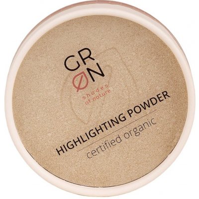GRN [GRÜN] Rozjasňující pudr Golden amber BIO 9 g – Zboží Dáma