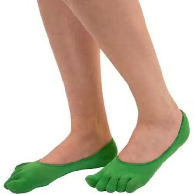 ToeToe GEL prstové gelové ponožky zelená