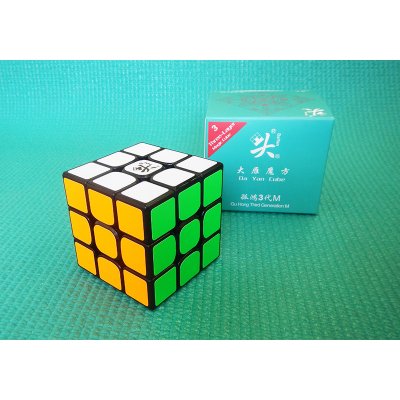 Rubikova kostka 3x3x3 Dayan GuHong V3 Magnetic černá