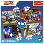 TREFL Sonic Dobrodružná jízda 4v1 35,48,54,70 dílků – Zboží Dáma