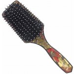 Kent LPB2 Small Floral Cushioned Paddle Brush Malý polštářový kartáč na vlasy – Zboží Mobilmania
