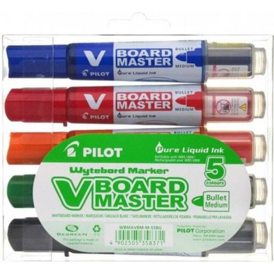 Pilot 5979 V-Board Master sada 5 barev – Zbozi.Blesk.cz