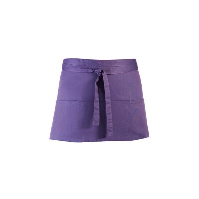 Premier Workwear Pracovní zástěra krátká s kapsami PR155 Purple Pantone 269 60x33cm – Hledejceny.cz