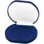 Krabička na medaili 9 cm MODRÝ SAMET – Zboží Dáma