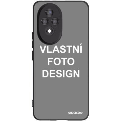 Picasee silikonové Honor 200 5G - Vlastní design/motiv černé – Zboží Živě