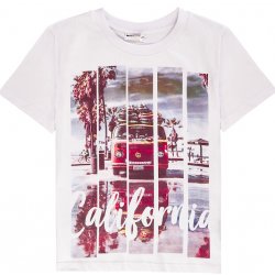 Winkiki kids Wear chlapecké tričko California bílá