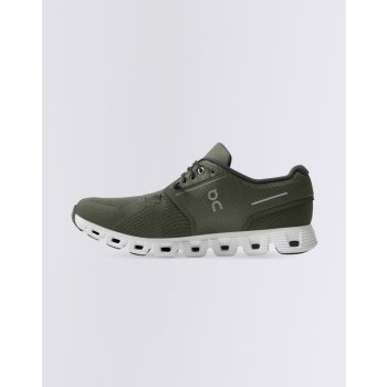 On Running Cloud 5 Olive/white