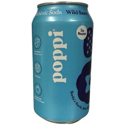 Poppi lesní ovoce 355 ml – Zboží Dáma