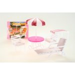 Barbie Zahradní nábytek pro panenky – Hledejceny.cz