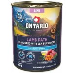 Ontario Adult jehněčí pate s příchutí rakytníku 800 g – Hledejceny.cz