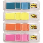 Záložka samolepicí 3M Post-it, 11,9x43,2 mm, plastová, neonové barvy, 4x35 ks – Hledejceny.cz