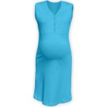 Jožánek těhotenská kojící noční košile Pavla bez rukávu červená – Zboží Dáma