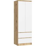 Ak furniture Star 60 cm dub artisan / bílá – Sleviste.cz