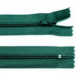 Spirálový zip no.3 nerozepínací 25cm - více barev color: 670 borovicová zelená – Hledejceny.cz