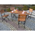 ROJAPLAST Zahradní DŘEVĚNÝ Stůl WEEKEND FSC – Zboží Dáma