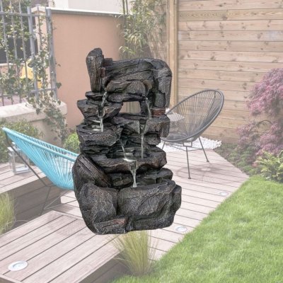STILISTA Kamenný vodopád 28 x 25 x 47 cm – Hledejceny.cz